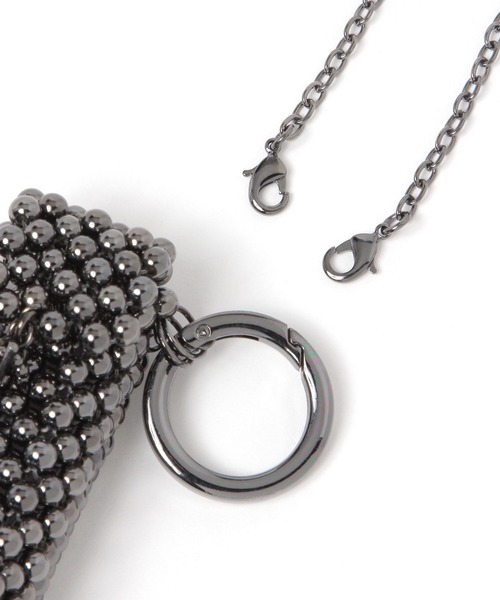 LEPSIM（レプシィム）の「メタルリップケースネックレス　606668（ネックレス・レディース・ブラック系その他/グレー・ONE SIZE）」の5枚目の写真
