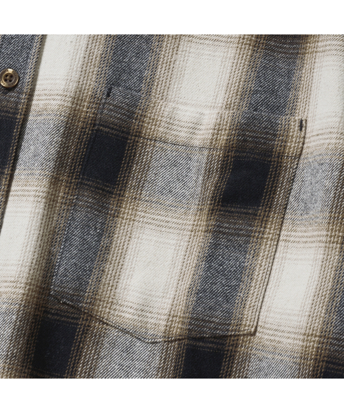 F.ILLUMINATE(フィルミネイト)の「フェイドチェックシャツ-ブラウン(シャツ/ブラウス・レディース・その他・SMALL/MEDIUM/LARGE)」の7枚目の写真