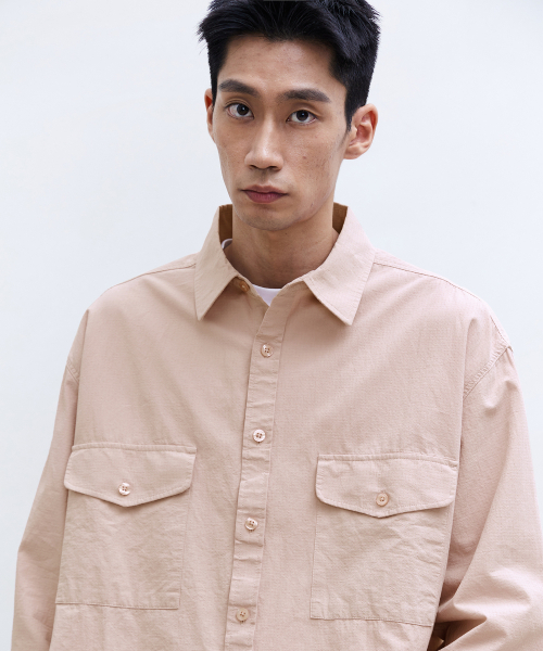 F.ILLUMINATE(フィルミネイト)の「デイリーポケットシャツ-ピンク(シャツ/ブラウス・レディース・その他・SMALL/MEDIUM/LARGE)」の3枚目の写真