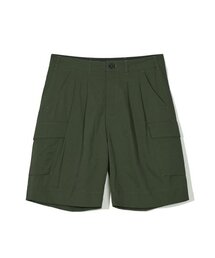 PARTIMENTO（パルティメント）の「Nylon Cargo Half Pants Khaki（その他パンツ）」