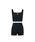 Rest&Recreation�i���X�g�A���h���N���G�[�V�����j�́uLOGO TOP + SHORTS SET - BLACK�i�X�|�[�c�O�b�Y�j�v�b���̑�