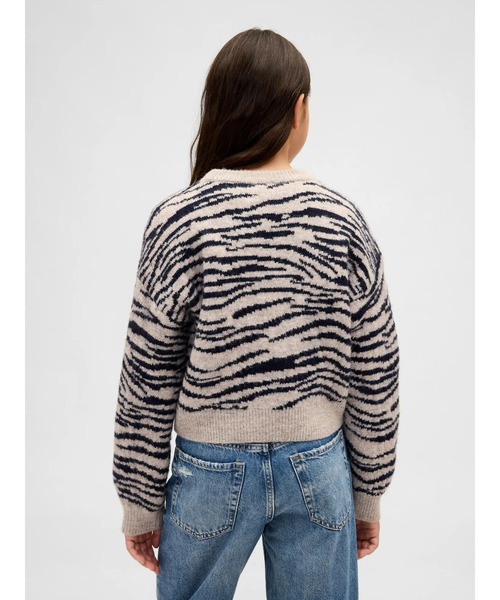 GAP(ギャップ)の「リラックスフィット クルーネックセーター (キッズ)(ニット/セーター・キッズ・アニマル・160cm/150cm/140cm/130cm/120cm/110cm)」の2枚目の写真