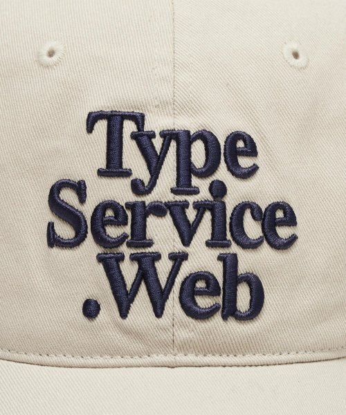 TYPESERVICE（タイプサービス）の「Typeservice Web Cap [Beige Gray]（キャップ・レディース・その他・FREE）」の4枚目の写真
