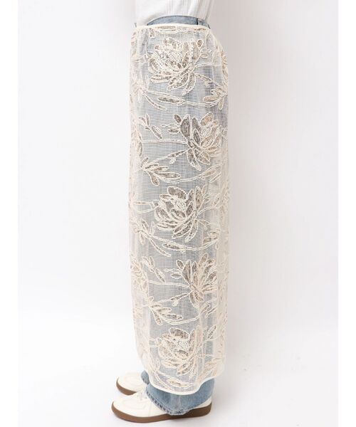 Ungrid（アングリッド）の「スパンコールマルチウェイメッシュスカート（スカート・レディース・ブラック/アイボリー・FREE）」の12枚目の写真