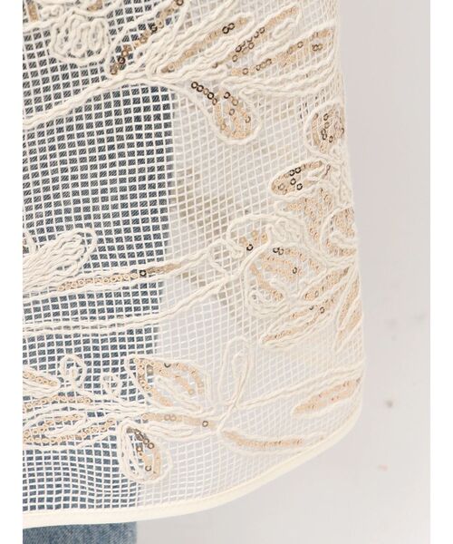 Ungrid（アングリッド）の「スパンコールマルチウェイメッシュスカート（スカート・レディース・ブラック/アイボリー・FREE）」の15枚目の写真