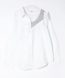 オフショルダー」に該当するレディースのシャツ/ブラウス（ホワイト