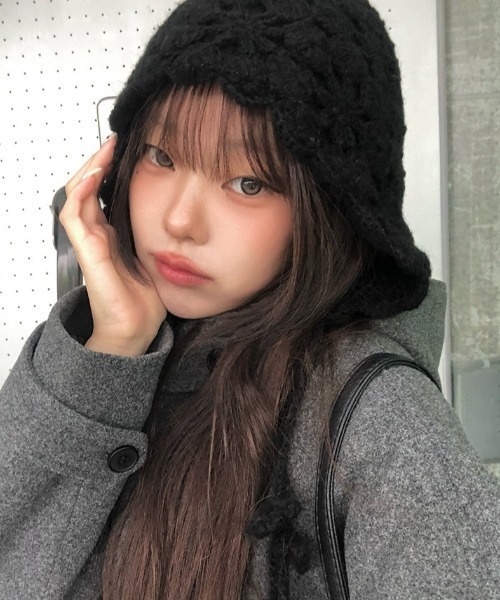 anyonemore（エニワンモア）の「花モチーフクロシェ編みボンネット