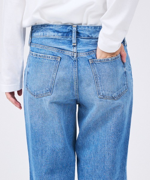 Rouge vif（ルージュヴィフ）の「【RED CARD/レッドカード】Freddie ローライズワイドバギーデニム（デニムパンツ・レディース・ブルー・23/22/24/25）」の14枚目の写真