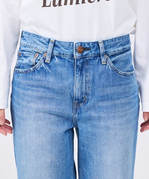 Rouge vif（ルージュヴィフ）の「【RED CARD/レッドカード】Freddie ローライズワイドバギーデニム（デニムパンツ・レディース・ブルー・23/22/24/25）」の15枚目の写真