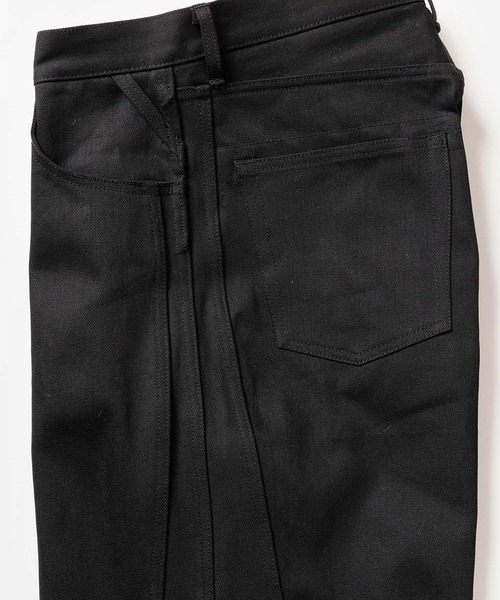 ROTOL(ロトル)の「【ROTOL/ロトル】TRIPLE SEAMS 6P DENIM WIDE BLACK(デニムパンツ・メンズ・ブラック・2/3)」の4枚目の写真
