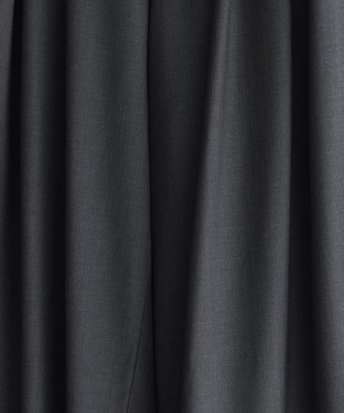 remer(リメール)の「CLASSIC TR WOOL DEEP TUCK TROUSERS / クラシックTRウールディープタックトラウザー【セットアップ対応】(その他パンツ・メンズ・ブラック/グレー・MEDIUM/SMALL/LARGE)」の5枚目の写真
