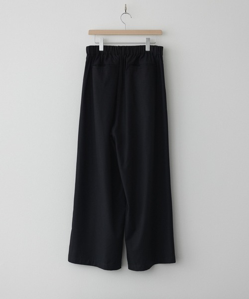 remer(リメール)の「CLASSIC TR WOOL DEEP TUCK TROUSERS / クラシックTRウールディープタックトラウザー【セットアップ対応】(その他パンツ・メンズ・ブラック/グレー・MEDIUM/SMALL/LARGE)」の14枚目の写真