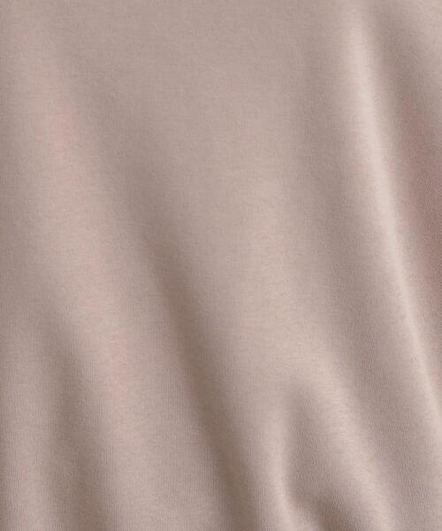 SHOO・LA・RUE（シューラルー）の「ゆったりシルエットの ドロスト裏シャギースウェット（スウェット・レディース・ブラック/ベージュ/ライトグレー・00）」の15枚目の写真