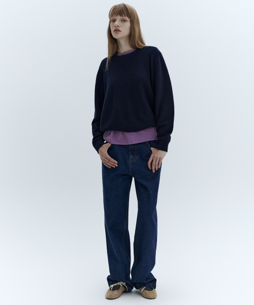 CITYBREEZE(シティブリーズ)の「カーブデニムパンツ_BLUE(デニムパンツ・レディース・ブルー・SMALL/MEDIUM)」の4枚目の写真