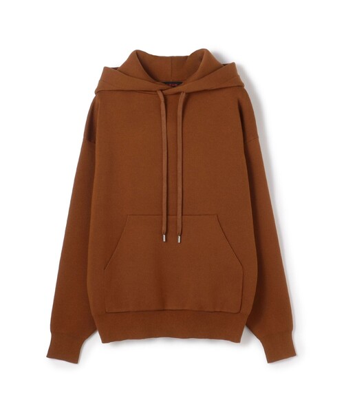 caban（キャバン）の「コットンカシミヤ パーカ（ニット/セーター・メンズ・キャメル/ライトグリーン/ライトブルー・S/M/L）」の3枚目の写真