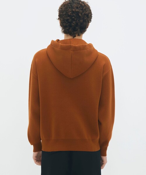 caban（キャバン）の「コットンカシミヤ パーカ（ニット/セーター・メンズ・キャメル/ライトグリーン/ライトブルー・S/M/L）」の6枚目の写真