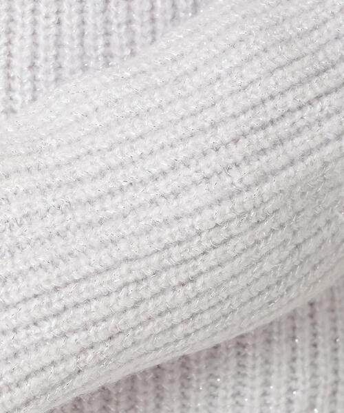 WILLSELECTION（ウィルセレクション）の「リボンショルダーオフショルニットワンピース（ワンピース・レディース・オフホワイト/ブラック/サックスブルー/ピンク・FREE）」の12枚目の写真