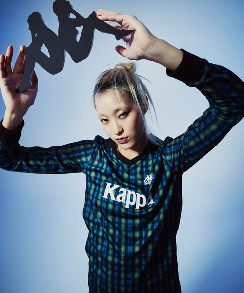 Kappa(カッパ)の「【Kappa/カッパ】ゲームシャツワンピース(ワンピース・レディース・ブラック/グリーン・SMALL/MEDIUM)」の5枚目の写真