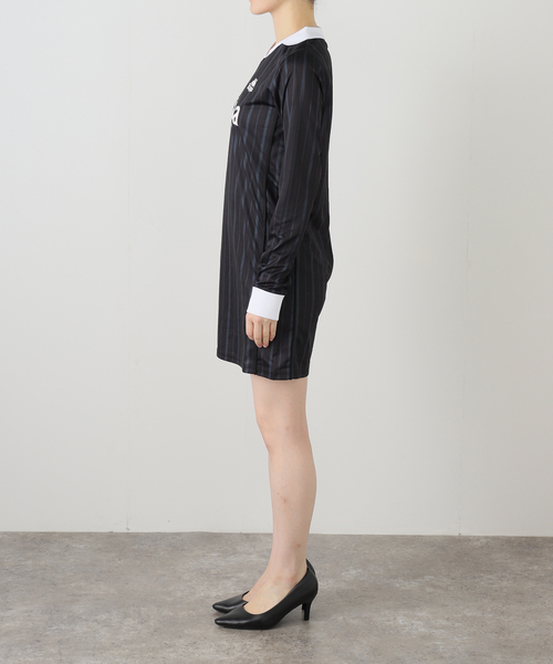 Kappa(カッパ)の「【Kappa/カッパ】ゲームシャツワンピース(ワンピース・レディース・ブラック/グリーン・SMALL/MEDIUM)」の8枚目の写真