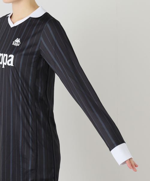 Kappa(カッパ)の「【Kappa/カッパ】ゲームシャツワンピース(ワンピース・レディース・ブラック/グリーン・SMALL/MEDIUM)」の10枚目の写真