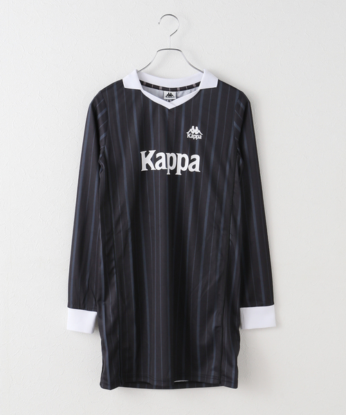Kappa(カッパ)の「【Kappa/カッパ】ゲームシャツワンピース(ワンピース・レディース・ブラック/グリーン・SMALL/MEDIUM)」の12枚目の写真