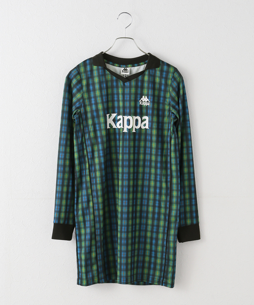 Kappa(カッパ)の「【Kappa/カッパ】ゲームシャツワンピース(ワンピース・レディース・ブラック/グリーン・SMALL/MEDIUM)」の15枚目の写真