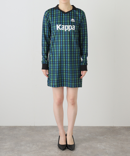 Kappa(カッパ)の「【Kappa/カッパ】ゲームシャツワンピース(ワンピース・レディース・ブラック/グリーン・SMALL/MEDIUM)」の16枚目の写真