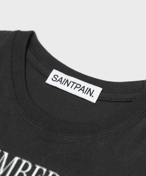 SAINTPAIN(セイントペイン)の「SPウォータリークロップ半袖Tシャツブラック(Tシャツ/カットソー・レディース・その他・FREE)」の3枚目の写真