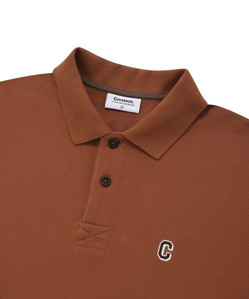COVERNAT(カバーナット)の「CロゴカラーTシャツブラウン(ポロシャツ・レディース・その他・MEDIUM/SMALL/LARGE)」の3枚目の写真