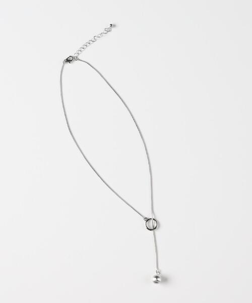 Right-on（ライトオン）の「Right-on Basic(ライトオンベーシック)【レディース】スライドネックレス（ネックレス・レディース・ゴールド/シルバー・ONE SIZE）」の6枚目の写真