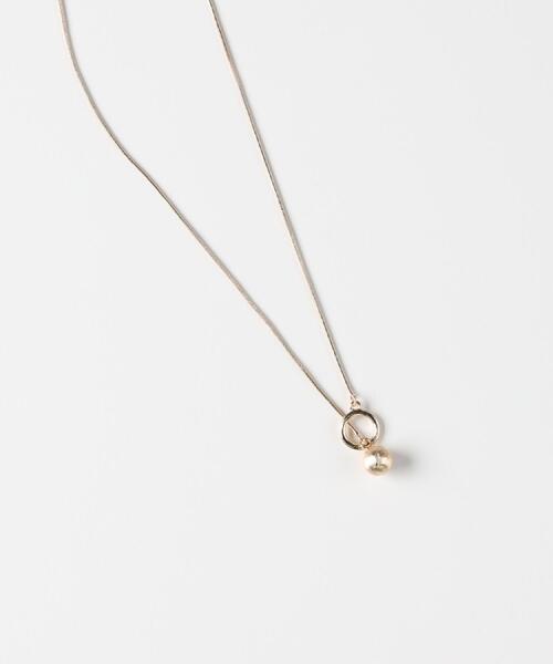 Right-on（ライトオン）の「Right-on Basic(ライトオンベーシック)【レディース】スライドネックレス（ネックレス・レディース・ゴールド/シルバー・ONE SIZE）」の4枚目の写真