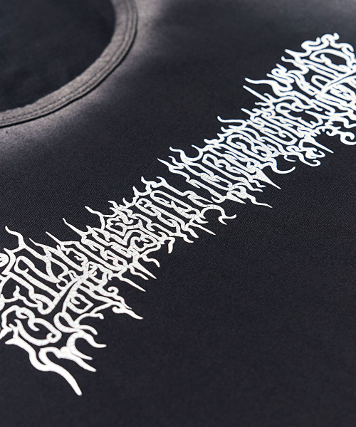 SCHISM INDUCING(スキズムインデューシング)の「METAL SLEEVELESS BLACK(Tシャツ/カットソー・レディース・その他・MEDIUM/LARGE)」の4枚目の写真