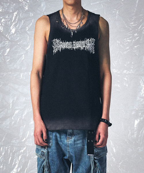 SCHISM INDUCING(スキズムインデューシング)の「METAL SLEEVELESS BLACK(Tシャツ/カットソー・レディース・その他・MEDIUM/LARGE)」の10枚目の写真