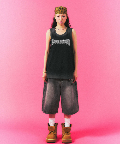 SCHISM INDUCING(スキズムインデューシング)の「METAL SLEEVELESS BLACK(Tシャツ/カットソー・レディース・その他・MEDIUM/LARGE)」の12枚目の写真