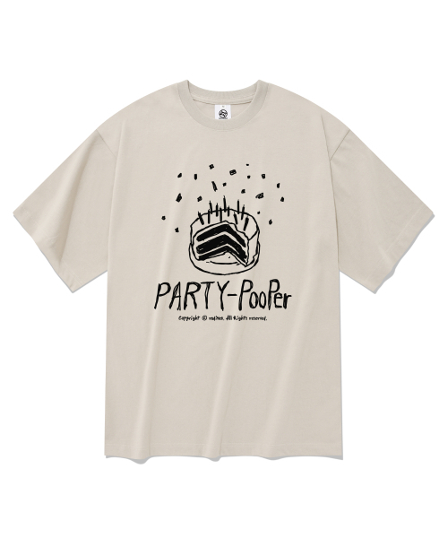 RADINEO(ラディネオ)の「パーティプファー半袖Tシャツベージュ(Tシャツ/カットソー・メンズ・その他・LARGE/MEDIUM/SMALL/X-LARGE)」の1枚目の写真