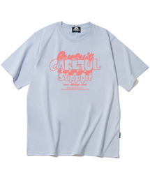 ケアフルサポート グラフィックTシャツ - パープル