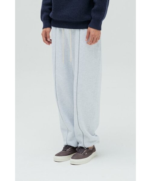 HORLISUN(ホーリーサン)の「22FW Marcell Loose Fit Sweatpants Melange Gray(スウェットパンツ・レディース・その他・MEDIUM)」の1枚目の写真