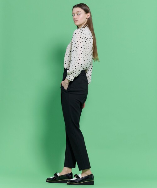 TOCCA(トッカ)の「PROMISE RIBBON ROSETTE ドット柄ブラウス(シャツ/ブラウス・レディース・アイボリー系5/ブラック系5・0/4)」の16枚目の写真