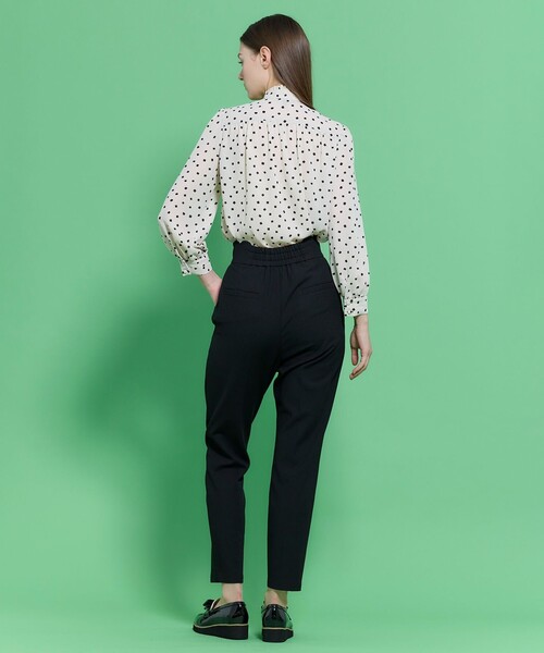 TOCCA(トッカ)の「PROMISE RIBBON ROSETTE ドット柄ブラウス(シャツ/ブラウス・レディース・アイボリー系5/ブラック系5・0/4)」の15枚目の写真