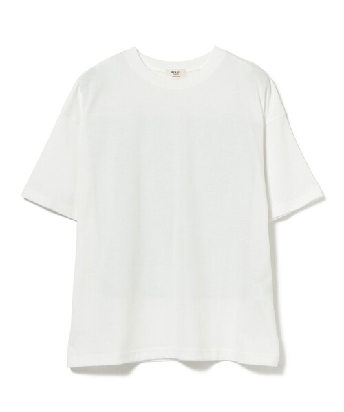 BEAMS HEART(ビームスハート)の「【8/13値下げ】後ろスカーフ Tシャツ(Tシャツ/カットソー・レディース・オフホワイト/グレー/ブラック/ブラック系その他3・FREE)」の2枚目の写真
