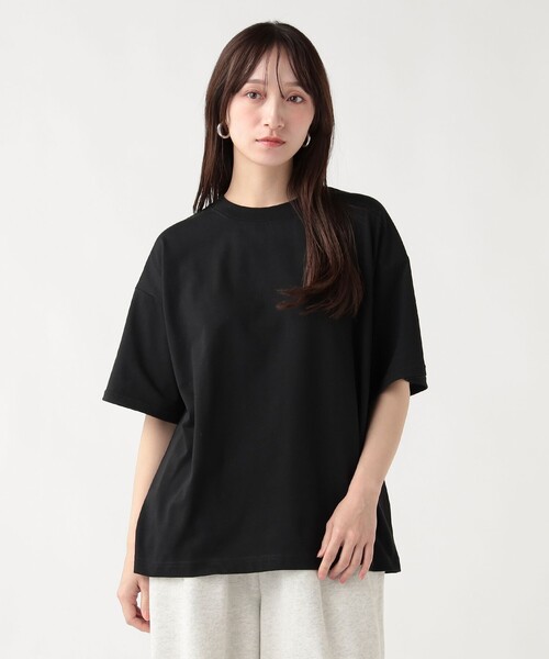 BEAMS HEART(ビームスハート)の「【8/13値下げ】後ろスカーフ Tシャツ(Tシャツ/カットソー・レディース・オフホワイト/グレー/ブラック/ブラック系その他3・FREE)」の7枚目の写真