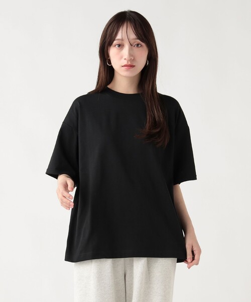 BEAMS HEART(ビームスハート)の「【8/13値下げ】後ろスカーフ Tシャツ(Tシャツ/カットソー・レディース・オフホワイト/グレー/ブラック/ブラック系その他3・FREE)」の8枚目の写真