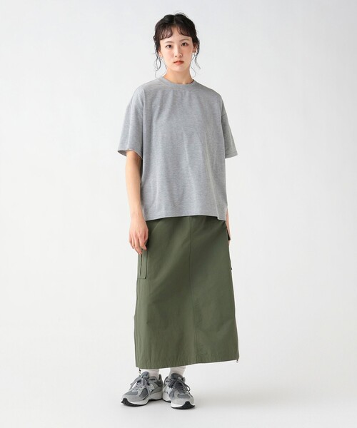 BEAMS HEART(ビームスハート)の「【8/13値下げ】後ろスカーフ Tシャツ(Tシャツ/カットソー・レディース・オフホワイト/グレー/ブラック/ブラック系その他3・FREE)」の9枚目の写真
