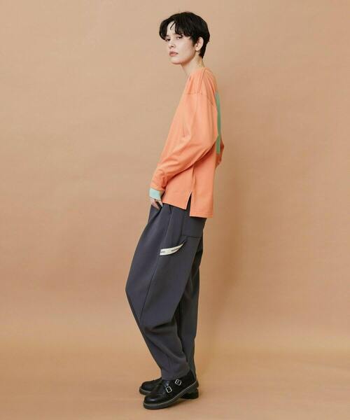 FRAPBOIS(フラボア)の「アクティー パンツ(その他パンツ・レディース・ブラック/チャコールグレー・1/2)」の9枚目の写真