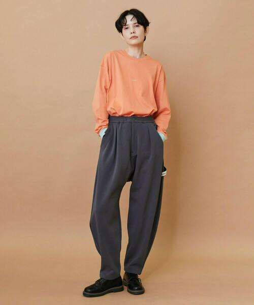 FRAPBOIS(フラボア)の「アクティー パンツ(その他パンツ・レディース・ブラック/チャコールグレー・1/2)」の10枚目の写真