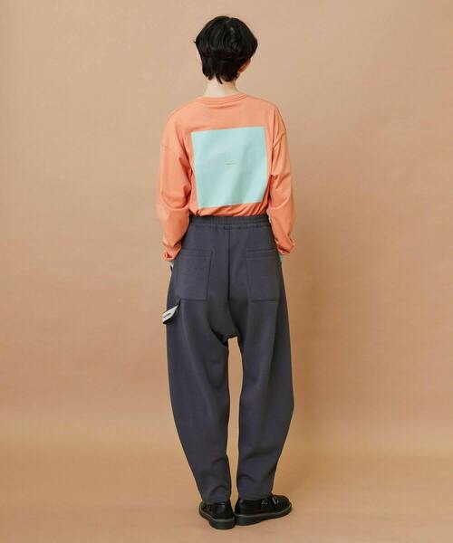 FRAPBOIS(フラボア)の「アクティー パンツ(その他パンツ・レディース・ブラック/チャコールグレー・1/2)」の12枚目の写真