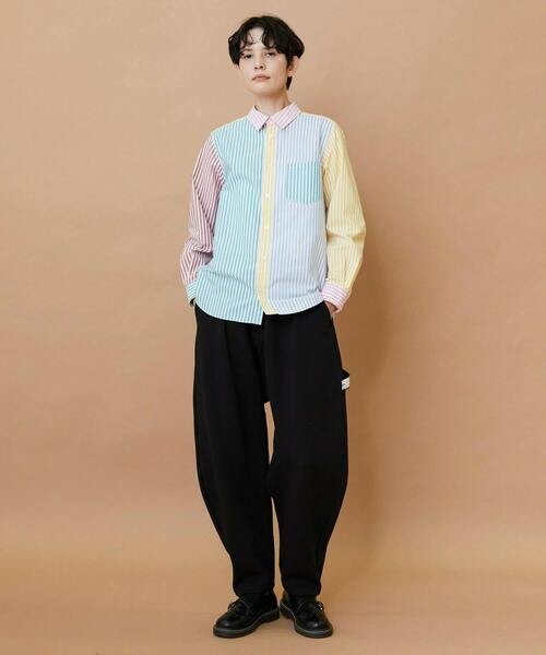 FRAPBOIS(フラボア)の「アクティー パンツ(その他パンツ・レディース・ブラック/チャコールグレー・1/2)」の17枚目の写真