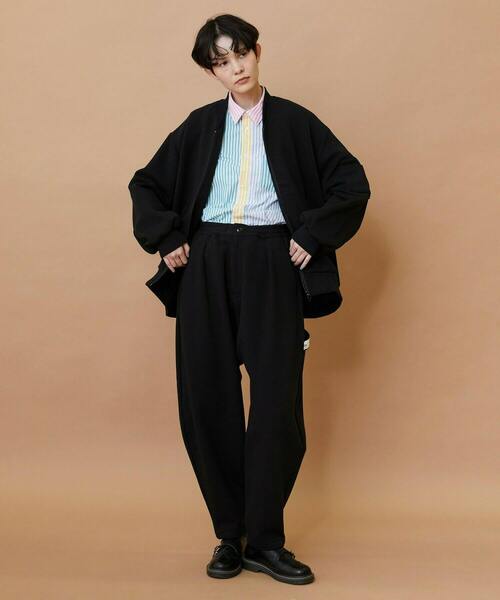 FRAPBOIS(フラボア)の「アクティー パンツ(その他パンツ・レディース・ブラック/チャコールグレー・1/2)」の21枚目の写真