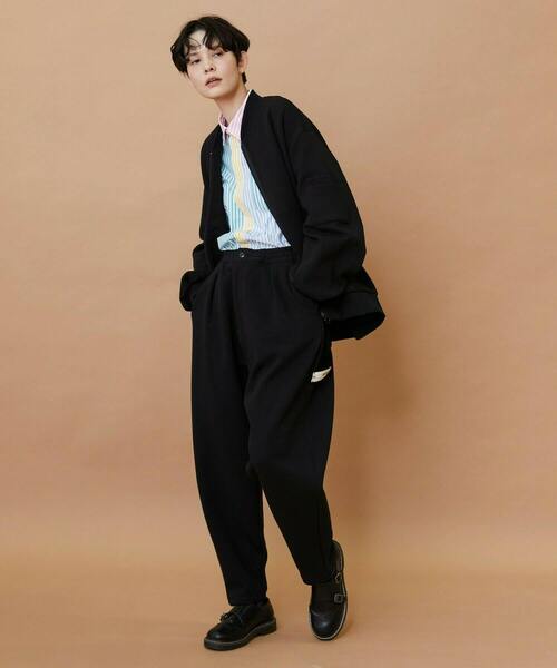 FRAPBOIS(フラボア)の「アクティー パンツ(その他パンツ・レディース・ブラック/チャコールグレー・1/2)」の22枚目の写真