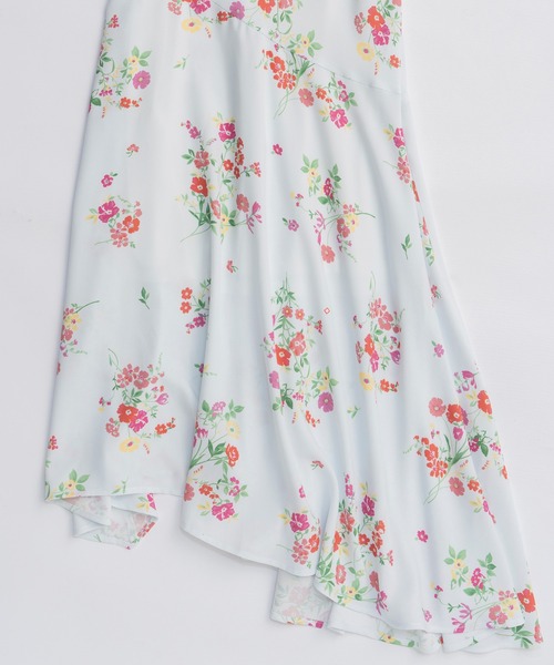 MAISON SPECIAL(メゾンスペシャル)の「Flower Camisole Dress/フラワーキャミワンピース(ワンピース・レディース・ホワイト/ブラック・38/36)」の12枚目の写真
